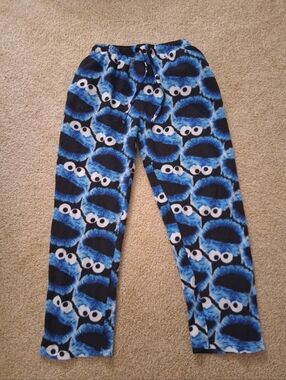 Men's Cookie Monster pajama pants